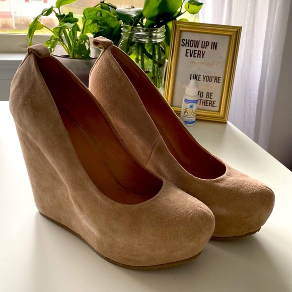 Beige, ALDO Heels Size 40 - Picture 2 of 3